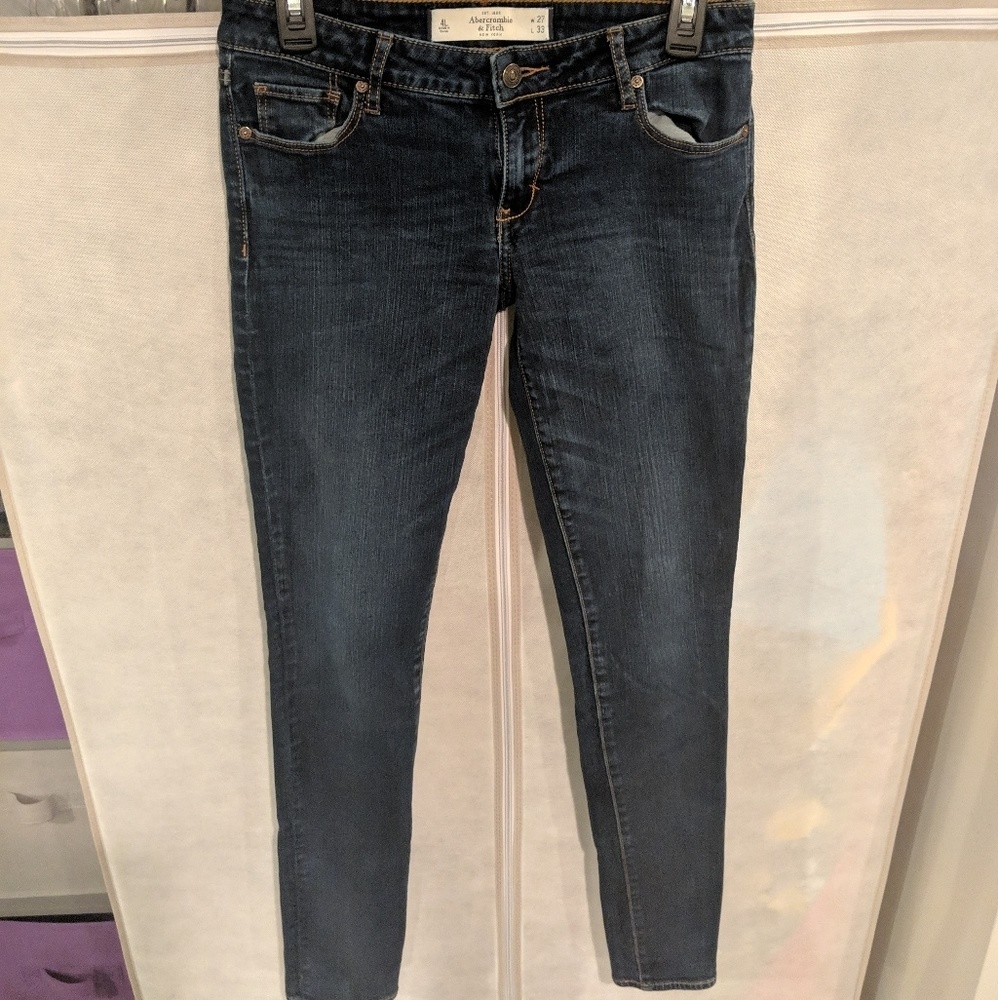 The A&F Super Skinny Jeans